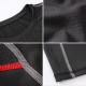 Men's PRO Tight Short-sleeved Sports training fitness Wear Elastic Quick-drying Sweat-wicking Breathable T-shirt Top 91204