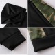 Men's sports sweatshirt, running fitness training suit, loose casual long-sleeved camouflage hooded jacket 91602