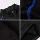 Men's Autumn and winter Stand-up collar fitness wear PRO Sports running training Long-sleeved high-elasticity quick-drying tight suit 91505