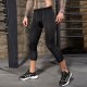Men's tight PRO capri pants, sports and fitness running shorts, cross-border Amazon quick-drying Capri pants, 1050
