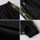 Men's loose sports long pants, fitness running training camouflage pants, elastic quick-drying casual drawstring long pants 91308
