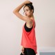 Women's loose sports vest, running yoga top, smocks, fitness quick-drying breathable training suit vest 02105