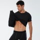 Men's Pro Fitness Sports Running Tights T-shirt Amazon Hot Selling Stretch Quick-drying Clothes Short-sleeved Shirt 4001