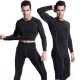 Men's Tight PRO fitness exercise running T-shirt Elastic Sweat-wicking Quick-drying long-sleeved shirt 1039