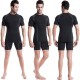 Men's Tight Training PRO Short-sleeved Fitness T-shirt Elastic Sweat-wicking Quick-Drying Compression Shirt 1008