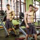 Men's sports shorts, fitness running training, basketball shorts, loose casual quick-drying shorts 7054