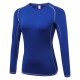 Women's Tight-fitting PRO sports fitness Yoga training long-sleeved T-shirt Moisture-wicking long-sleeved shirt 2039