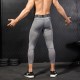 Men's PRO sports pants, 70% fitness, running, training, sweat-wicking, breathable, quick-drying, elastic, tight, 70% pants 6050
