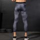 Men's PRO capri Pants 3D Printed Fitness, sports, running, wish Quick-drying Stretch Tight Capri Pants 4020