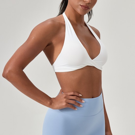 European And American Yoga Bra Women's Neck Back Running Fitness Underwear Sexy Rimless Sports Vest Bra52764 European And American Yoga Bra Women's Neck Back Running Fitness Underwear Sexy Rimless Sports Vest Bra52764