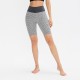 Female summer European and American hip-lifting yoga shorts Honeycomb peach hip quick-drying high-waists fitness exercise 5-point shorts 12423