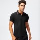 Men's and women's POLO pure cotton T-shirts can be printed with activity shirts, advertising shirts, work clothes, sports running short-sleeved D15004