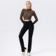 European and American yoga wear, women's high-waisted stand-up collar, zipped long-sleeved yoga coat, tight, slimming, high-elasticity sports and fitness wear
