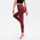 Women's tight yoga pants, high-waisted, hip-lifting, running, sports, high-elasticity, fast, dry-woven mesh, breathable fitness pants 12352
