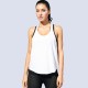 Women's Sports Vest Fitness Yoga Running T-shaped Sling Blouse Quick-drying Breathable Loose Vest 2011