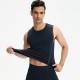 Men's sports vest, round-neck tight-fitting training running fitness suit, elastic sweat-wicking quick-drying top, waistcoat 01108