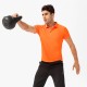 Summer men's POLO shirt, short-sleeved, loose, breathable, casual, quick-drying fitness running training T-shirt D15012