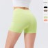 European And American Women's Yoga Shorts Peach Hip Tight Running Leggings Naked Feeling High Waist Fitness Shorts 42456