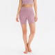 Women's yoga shorts, high-elastic tight training quick-drying fitness pants, high-waisted peach-shaped running sports pants 12420