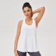Women's Sports Blouse Loose Camisole Yoga Clothing Quick-drying Breathable Sleeveless Fitness Running Top 42156
