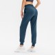 Women's drawstring running sports pants, loose fitness tight-fitting pants, casual bagged stretch yoga pants 12355