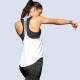 Women's Sports Vest Fitness Yoga Running T-shaped Sling Blouse Quick-drying Breathable Loose Vest 2011