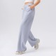 European And American Autumn And Winter Wide Leg Sports Pants Women's High Waist Loose Outdoor Running Fitness Pants Solid Color Leisure Sports Pants