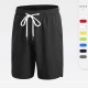 Men's sports shorts, fitness running training, basketball shorts, loose casual quick-drying shorts 7054